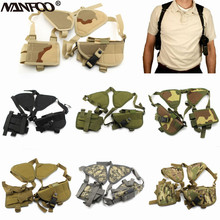 Coldre de arma, oculto sob as axilas, duplo ombro, bolsa de arma de tiro macio, coldre de pistola universal 600d, suporte de arma escondido, 5 cores 2024 - compre barato