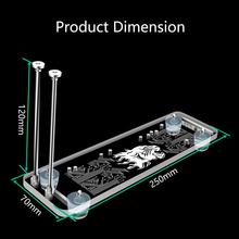 Pci-e 3,0 16X tarjeta gráfica vertical kickstand/base con luz LED RGB para DIY funda ATX 2024 - compra barato