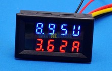 Argedo 30pcs Dual LED Digital Voltmeter Ammeter DC 0-100V 5A Blue & Red #BV244 @SD 2024 - buy cheap