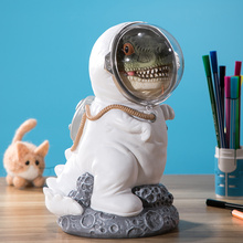 Cofrinho de resina de astronauta para decoração, cofrinho e presente para crianças, personalidade, desenho animado 2024 - compre barato
