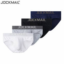 JOCKMAIL 4pcs/Lot Sexy Men Underwear Briefs Bikini Gay Underwear Trunks Shorts Underpants Man Briefs Thread cotton Panties slip 2024 - buy cheap