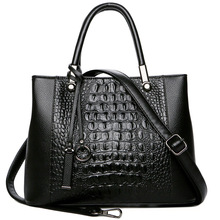 Genuine Leather Bags For Women 2020 Ladies Luxury Crocodile Handbags Female Shoulder Messenger Bags Totes Sac A Main Femme Bolsa 2022 - buy cheap