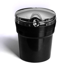Portable Car Ashtray Car Interiors Accessories Mini Travel Cigarette Ash Holder With LED Light Ashtray Cup Car Trash Cans 2024 - buy cheap