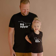 Big Dipper and Little Dipper for Dad and Kid Matching T Shirt Daddy and Child Short Sleeve Black Shirts Father Daughter Son Top 2024 - buy cheap