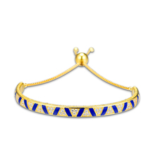 100% 925 Sterling Silver Bracelets Bangles for Women Exotic Stones & Stripes Shine Bracelet Party Gift Fine Jewelry pulseras 2024 - buy cheap