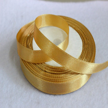 Gold 3/8" 10mm Wide Wedding Craft Satin Ribbon Sold Per Packet Of 1 Roll(25 Yards) DIY Decorations Accessory Wedding Decoration 2024 - buy cheap