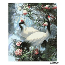 Набор для рисования по номерам «Лебедь», 40x50, 50x65 см 2024 - купить недорого