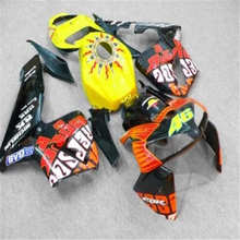 Inyección kit de molde de carenado para CBR600RR F5 05 06 CBR 600RR 2005 2006 CBR600 amarillo naranja juego de carenados + regalos od5 2024 - compra barato