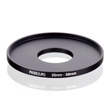 25-58 MM 25MM - 58MM 25mm to 58mm Step up Ring Filter Adapter 2024 - buy cheap