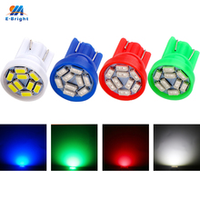 YM e-bright-bombillas LED para Interior de coche, iluminación blanca, azul, roja, verde, T10, 1206, 9 SMD, 194, 168, W5W, 12V de CC, 10 Uds. 2024 - compra barato