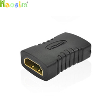 Conector fêmea para fêmea, adaptador compatível com hdmi, conector conversor de junção, 1080p 2024 - compre barato