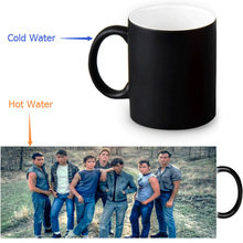 Taza de café, té y Taza de leche con cambio de color mágico de The Outsiders, divertidas tazas personalizadas de viaje novedosas de 12 OZ/350 ml 2024 - compra barato