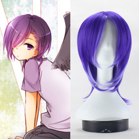 Full Synthetic Lucifer Wigs Short Straight Anime Hair Purple Male Cosplay Wig Party Wigs Buy Cheap In An Online Store With Delivery Price Comparison Specifications Photos And Customer Reviews