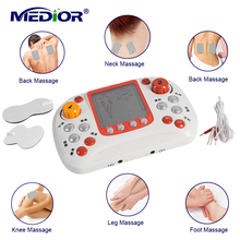 All in one 4 pads Acupuncture Digital Therapy Machine Electronic Pulse Foot Massage Health Care Equipment slipper-machine 60010 2024 - buy cheap