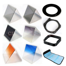 10 in1 49 52 55 58 62 67 72 77 82mm adapter ring +gradient Filter +filter holder bag case +Lens Hood & Holder for Cokin P 2024 - buy cheap