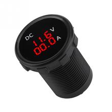 12-24V Digital Voltmeter Ammeter Voltage Current Meter Red LED Display for Car Motorcycle Boat Voltage Tester Panel Meter Gauge 2024 - buy cheap