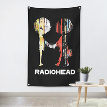 Rock Music Band Team Logo Cloth Poster Banners Four-Hole Flag Dormitory Bedroom Wall Decoration 2024 - buy cheap