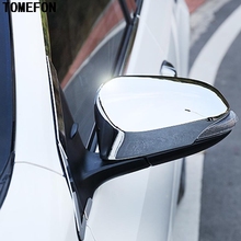 TOMEFON-cubierta de espejo retrovisor de coche, embellecedor de decoración, marco Exterior, accesorios ABSChrome, para Toyota VERSO 2013, 2014, 2015, 2016, 2017 2024 - compra barato