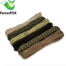10M Paracord 550 Paracord Parachute Cord Lanyard Rope Mil Spec Type III 7 Strand Climbing Camping Survival Paracord 2024 - buy cheap