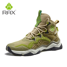 Rax Mens Outdoor Sports Hiking Shoes Breathable Mountain Climbing Boots Lightweight Tourism Trekking Shoes D0727 2024 - buy cheap
