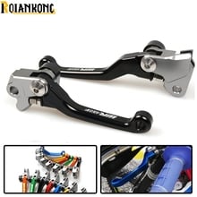 For Yamaha WR450F WR 450F  2005-2018 Motorcycle CNC Dirt Bike Brake Clutch Lever Pit Bike Brake Clutch Handle With logo 2024 - buy cheap