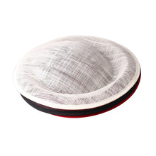 Sinamay fasciator Base de 30CM, ideal para hacer fascinadores, sombreros de fiesta rojos, sombreros de cóctel, accesorios para ordeñería, 3 colores para elegir 2024 - compra barato