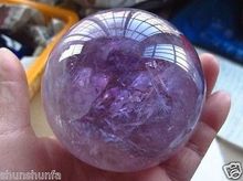 Free Shipping  Hot sale Natural Amethyst Quartz Crystal Sphere Ball Healing 57-- 60mm AAA 2024 - buy cheap