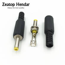 10Pcs 4.0mmX1.7mm DC Power Male Plug Connector Adapter Plastic Handle Yellow Head 2024 - buy cheap
