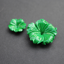 (10pieces/lot)  Carved 20mm 30mm Flowers Space parts Green Color  Artificial Coral Findings for Jewelry making 2024 - buy cheap