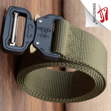 DINISITON Tactical Belt Width 3.8cm Adjustment Quality Thicken Canvas Tactical Outdoor Waistband Men's Military Belts YZ02 2024 - buy cheap
