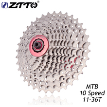 Ztto mtb peças de bicicleta de 10 velocidades, cassete 11-36t compatível com peças m590 m610 m675 m780 xt slx 2024 - compre barato