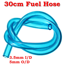 1 x 30cm Blue Oil Petrol Fuel Hose Pipe Tube For Strimmer Chainsaw Brushcutter 2024 - buy cheap