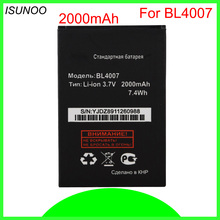 ISUNOO phone battery 2000mah BL4007 Li-ion battery for Fly BL4007 DS123 Rechargeable battery Batteries 2024 - buy cheap