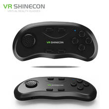 Shinecon VR Game Controller Wireless Bluetooth Remote Joystick Gamepad Music Selfie 3D Game for Mobile Phone VR Glasses 2024 - buy cheap