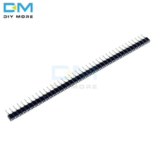 5Pcs 40 Pin Female Strip Single Row 2.54mm Pitch Straight Needle Round Female Pin Header Straight connector 2024 - buy cheap