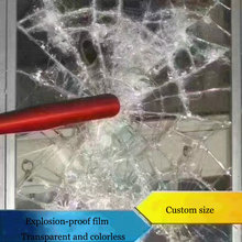 New Safety Film transparent security glass protective film clear foil shatter-proof for windows glass public places 400cm 2024 - buy cheap