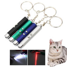 2 In 1 Red Laser Cat Toy Funny Stick Laser Pointer Cat Toys Pen LED Light Pet Laser Toy For Cats Supplies Creative Small Animal 2024 - buy cheap