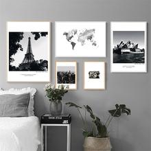 Black White Landscape Decoration Home Wall Art Canvas Painting Posters and Prints Decorative Pictures for Living Room Wall Decor 2024 - buy cheap