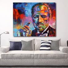 AAVV-pintura de figura de padrino colorido, lienzo moderno, mosaico de pared para sala de estar, decoración del hogar, impresión sin marco 2024 - compra barato