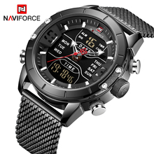 Top Luxury Brand NAVIFORCE Men Military Waterproof LED Quartz Sport Watches Men's Clock Male Wrist Watch relogio masculino 2024 - buy cheap