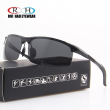 Rui Hao-gafas de sol polarizadas para hombre, lentes de sol polarizadas para conducir, diseño de piloto UV 2024 - compra barato