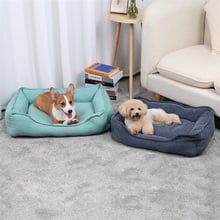 Dog Bed Mat Kennel Super Soft Dog Puppy Nest For Small Medium Dogs Winter Warm Non-slip Bottom Sofa Bed House Pet Supplies 2024 - buy cheap