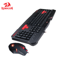 Redragon Gaming Keyboard Gaming Mouse Combo S101-2 LED Lighting Keyboard and Mouse Set Gaming Mouse and Keyboard Silent 2024 - buy cheap