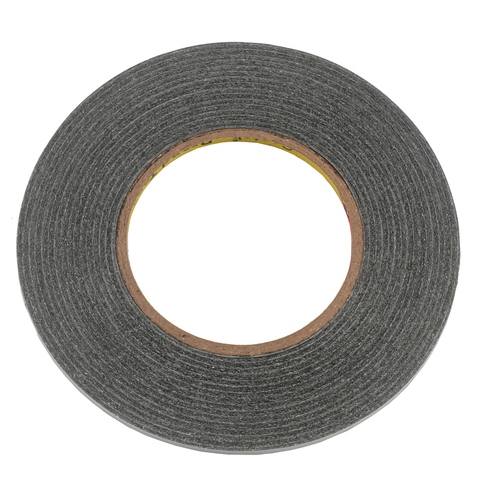Super Slim & Thin 1mm*50M For 3M Black Double Sided Adhesive Tape for Mobile Phone Touch Screen/LCD/Display Glass free shipping 2022 - buy cheap