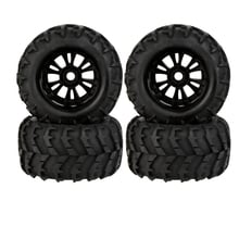 GoolRC 2 Pcs RC 1/8 Monster Car Wheel Rim and Tire 810006 for Traxxas HSP Tamiya HPI Kyosho Remote Control Car 2024 - buy cheap