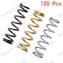 120Pcs 3 Colour Straight Body Electric Guitar Bridge String Saddle Mount Adjus Springs/ Pickup Humbucker Adjust Height Springs 2024 - buy cheap