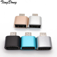 OTG адаптер Micro USB OTG 2,0 Hug конвертер камера для Android телефона для Samsung кабель кардридер OTG кабель ридер 2024 - купить недорого