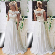 Vestidos de novia de talla grande para boda, Bohe de encaje bohemio, Simple, Sexy, 2021 2024 - compra barato