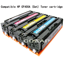 Cartucho de tóner de Color HP CF 400A 401A 402A 403A 201A, Compatible con HP LaserJet Pro M252 M252dw M277n M252N M277dw, 4 unidades 2024 - compra barato