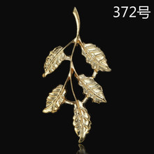 50 pçs 21*42mm ouro/prata cor liga folha encantos diy jóias descobertas jóias acessórios atacado 2024 - compre barato